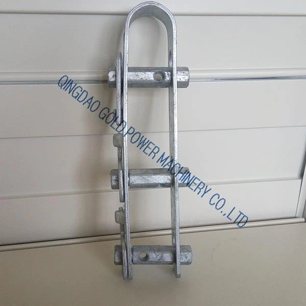 Fil de serrage galvanisé anti-grillage triple de système de filet de grue